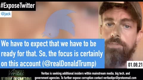BUSTED! Jack Dorsey’s Employee Throws Him Under The Bus…. Full Recording
