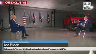 Biden admits Trump's U.S.-Mexico-Canada trade deal 'better than NAFTA'