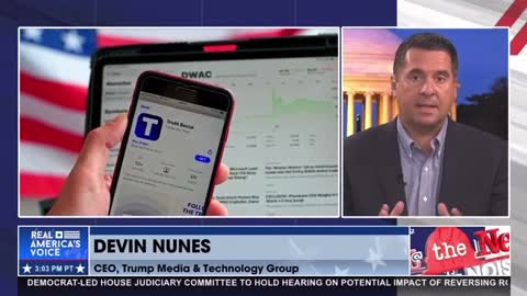 Devin Nunes talks about Browser version & SEC filings of Truth Social