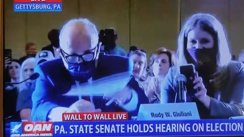 President Trump talks live at PA Senate hearing on voter fraud