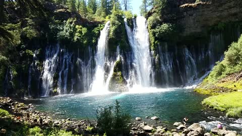 Burnet Falls in Shasta County, California