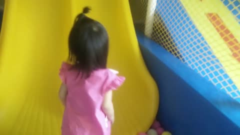 my little angel playing indoorgame