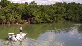 Fishing at Mound Key, Estero Bay Florida