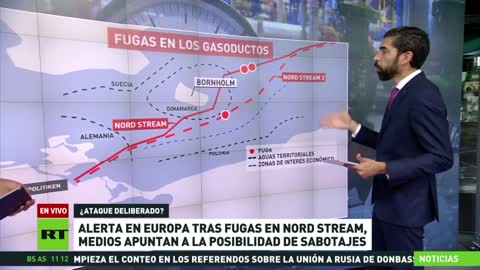 Cremlino:la situazione del gasdotto Nord Stream influisce sulla sicurezza energetica in tutta Europa.Mosca non esclude il sabotaggio come causa delle perdite sulle rotte del gas verso l'Europa