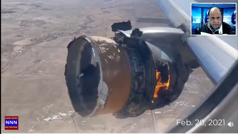 United Airlines Boeing 777 engine 2 caught fire after take-off at Denver F