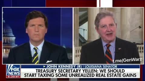 Senator John Kennedy Explains How New Biden-Yellen Tax Plan Will Steal Homes