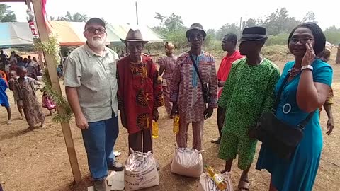 Giving Our Village Chiefs Gifts For Christmas 2018