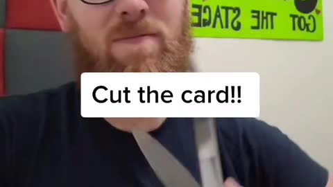 Cut the cards