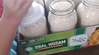 Storing Flour and Rice