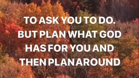 What Does God Have Planned For You This Fall? #christianliving