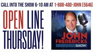 The John Fredericks Radio Show Guest Line-Up for Thursday Oct. 7,2021