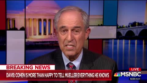 Lanny Davis suggests Michael Cohen has information about campaign-related hacking