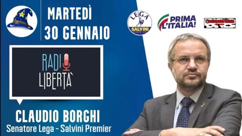 🔴 54ª Puntata della rubrica Scuola di Magia di Claudio Borghi su Radio Libertà (30/01/2024) #OMS