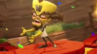 Dr. Neo Cortex Victory Podium Animation Showcase - Crash Team Racing Nitro-Fueled