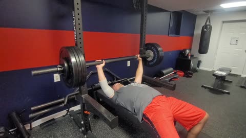 Main Lift - Fat Bar Bench 5/4/3/2/1+