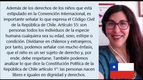 PSICÓLOGA CHILENA FRANCISCA PIZARRO "DEFENDER LOS DERECHOS DE LOS NIÑOS"