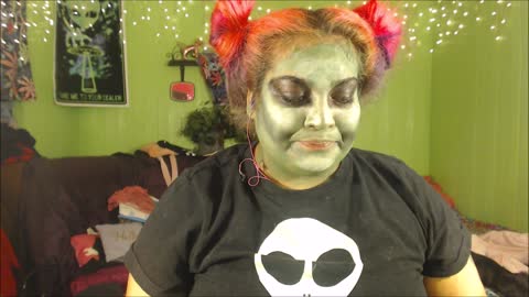 Alien makeup tutorial