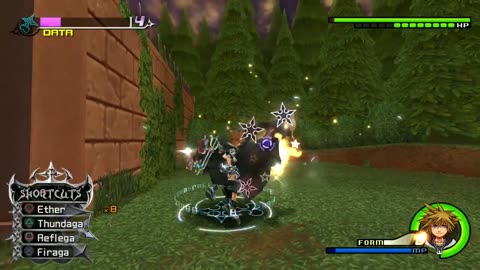 Kingdom Hearts II Final Mix (PS4) - Vexen Data Level 1/No Damage