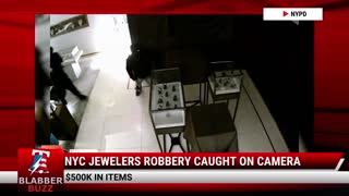 NYC Jewelers Robbery Caught On Camera
