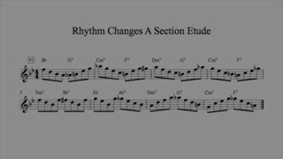 Rhythm Changes Etude 1