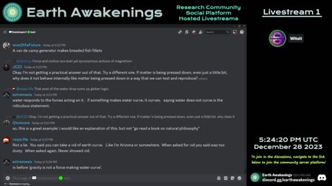 Earth Awakenings - Livestream 1 - #1368