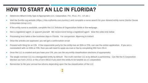 How to Start a Florida LLC