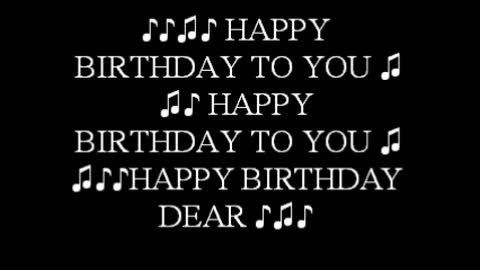 Your Birthday Song
