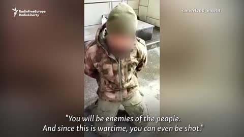 Russia soldier's confession