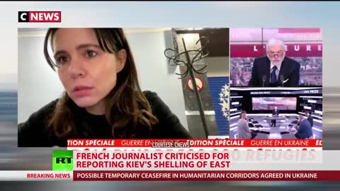 French journalist says Ukrainian army shelling their own people in Donbass to-date.