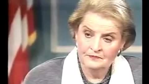Madeleine Albright - The deaths of 500,000 Iraqi children was worth it for Iraq's non-existent WMD's