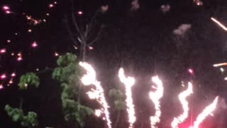 fireworks salute