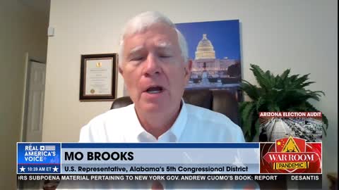 Mo Brooks: Eric Swalwell Should Not Be in Congress, Completely Compromised By Communist China