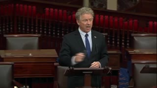 GREAT SPEECH BY SENATOR RAND PAUL!!! THERE IS NO FREE LUNCH!!!