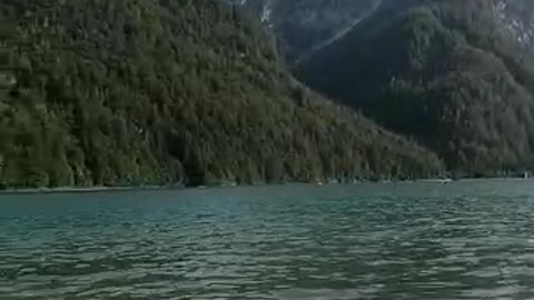 Beautiful lake in Italy