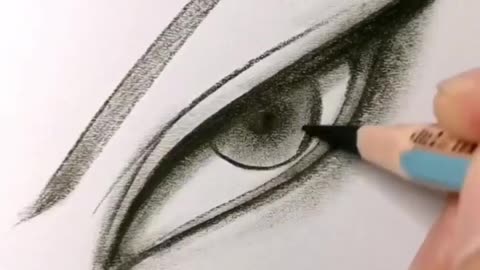 How to art an eye