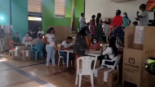 Se cierran las mesas de votación en la jornada de elecciones en Cartagena