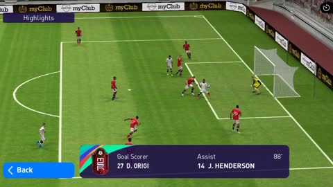Divok Origi amazing goal pes 2021