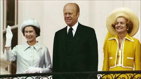 Queen meets US Presidents