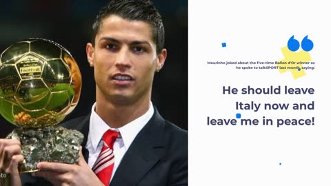 Jose Mourinho's plea to Cristiano Ronaldo as he makes transfer decision