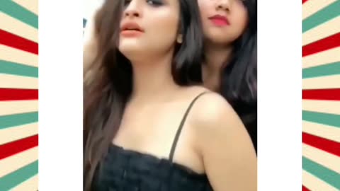Hot girls video funny video shorts romatice girl ll uff hay wait for end ll funny girl video