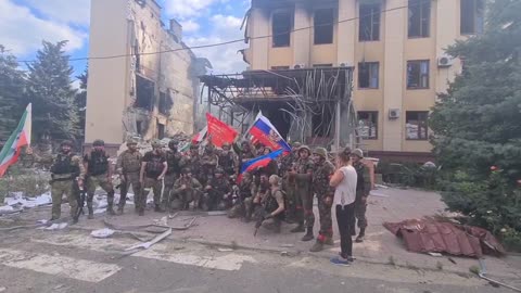 Ruská armáda osvobodila Lisičansk od ukrajinských nacistů