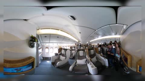 A Tour Inside the Emirates Boeing 777-300 | Amazing Luxury Jet Airliner