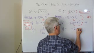 Math Calculus Set A 08 Differentiation The Chain Rule 2 More Examples