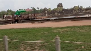 Cycling AngkorWat Temple Very Exciting