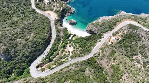 Foneas Beach ❁ Lefktro ❁ Greece ❁ enjoy nature ❁ Nature Scenery 4kDeepGarden