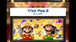 Mario Kart Tour - Trick Pipe 2 Pull