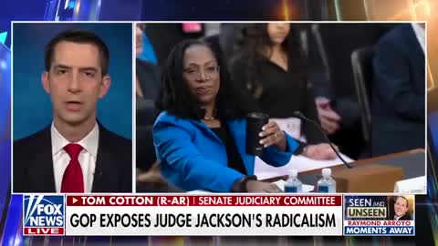 Sen. Tom Cotton: Judge Jackson always finds a way to sympathize with the criminals, not with the victims