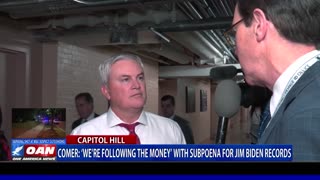 Comer: 'We're Following The Money' With Subpoena For Jim Biden Records