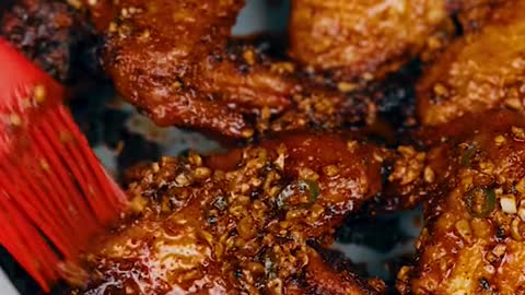 Chipotle Garlic Butter Wings