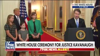 Justice Kavanaugh thanks President Trump for his 'unwavering support'
